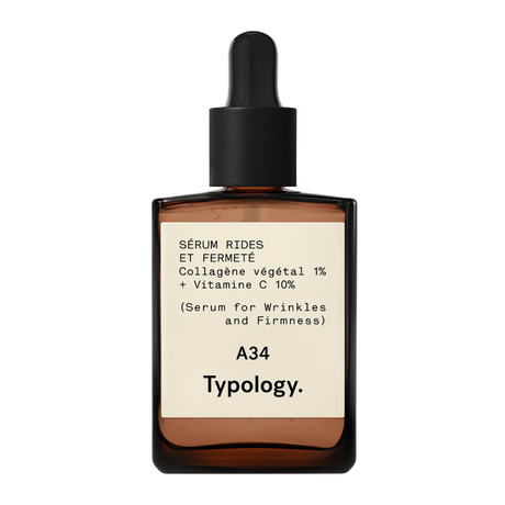 A34 - Sérum rides et perte de fermeté Collagène végétal 1% + vitamine C 10%