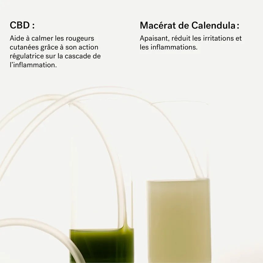 Assemblage botanique peaux sensibles au CBD 650 mg