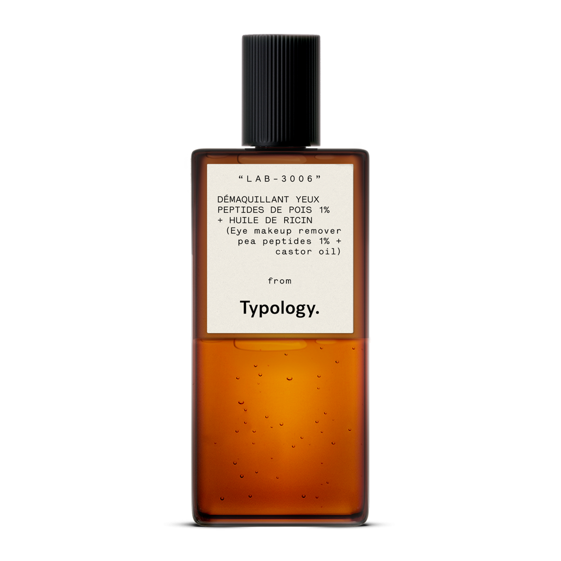 L11 - Démaquillant bi-phase yeux Peptides de pois 1% + huile de ricin