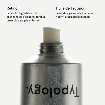 A62 - Crème de nuit raffermissante Rétinol 0,2% + Huile de tsubaki